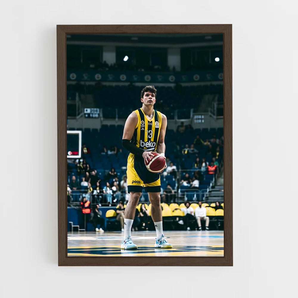 Poster Fenerbahce basketball parquet (vue 5)